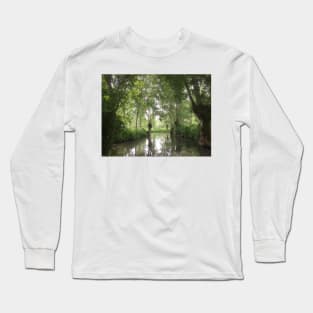 A Waterway in France Long Sleeve T-Shirt